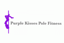 Logo for Purple Kisses Pole Fitness Logo for Purple Kisses Pole Fitness