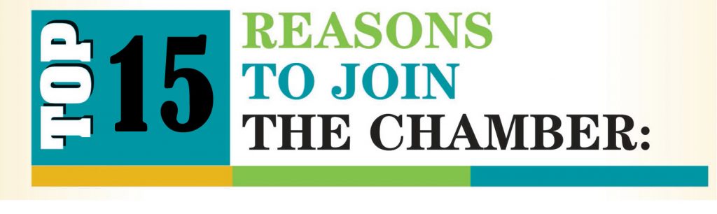 top 15 reasons to join the chamber