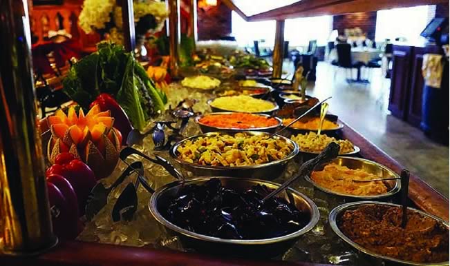 buffet items